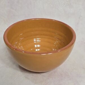 Bobby Flay 5.5" D Bowl Stoneware  Made in Portugal Orange
